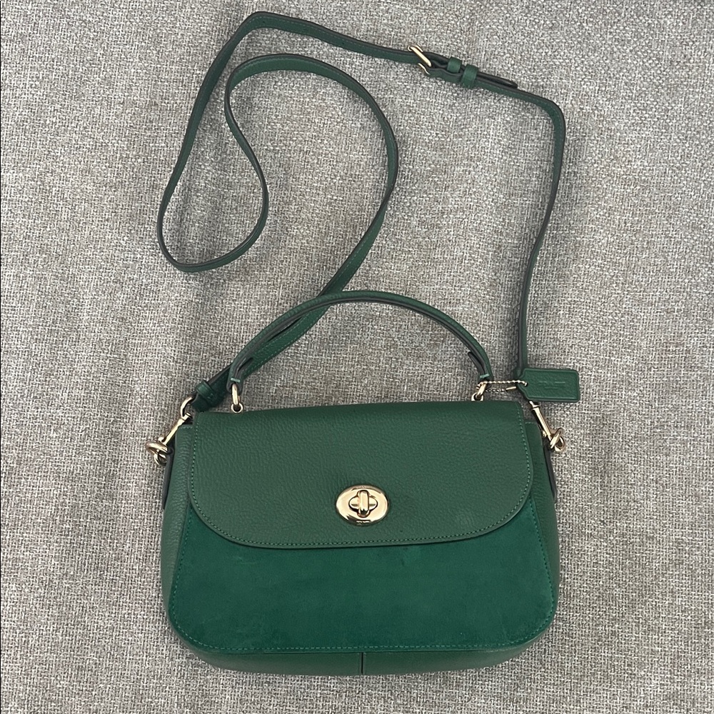 Coach Green Crossbody Bag